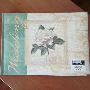 Nwt wedding guest book